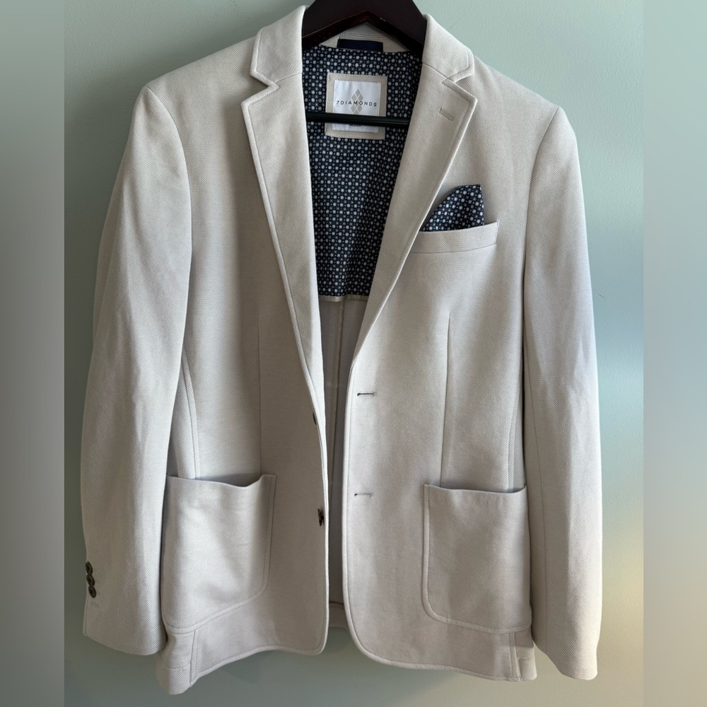 7 Diamonds Men's Blazer